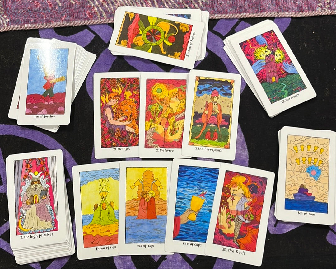 The Cosmic Slumber Tarot