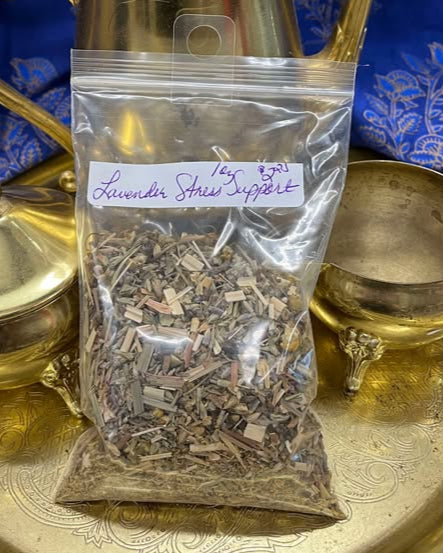 Lavender Stress Support Tea, Organic 1oz