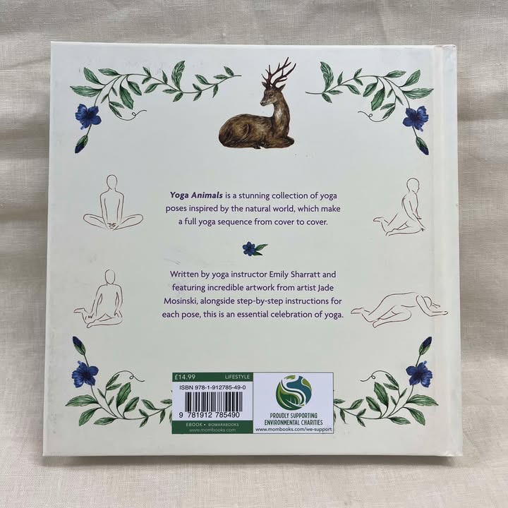 Yoga Animals: 32 Poses from the Wild, by Emily Sharratt