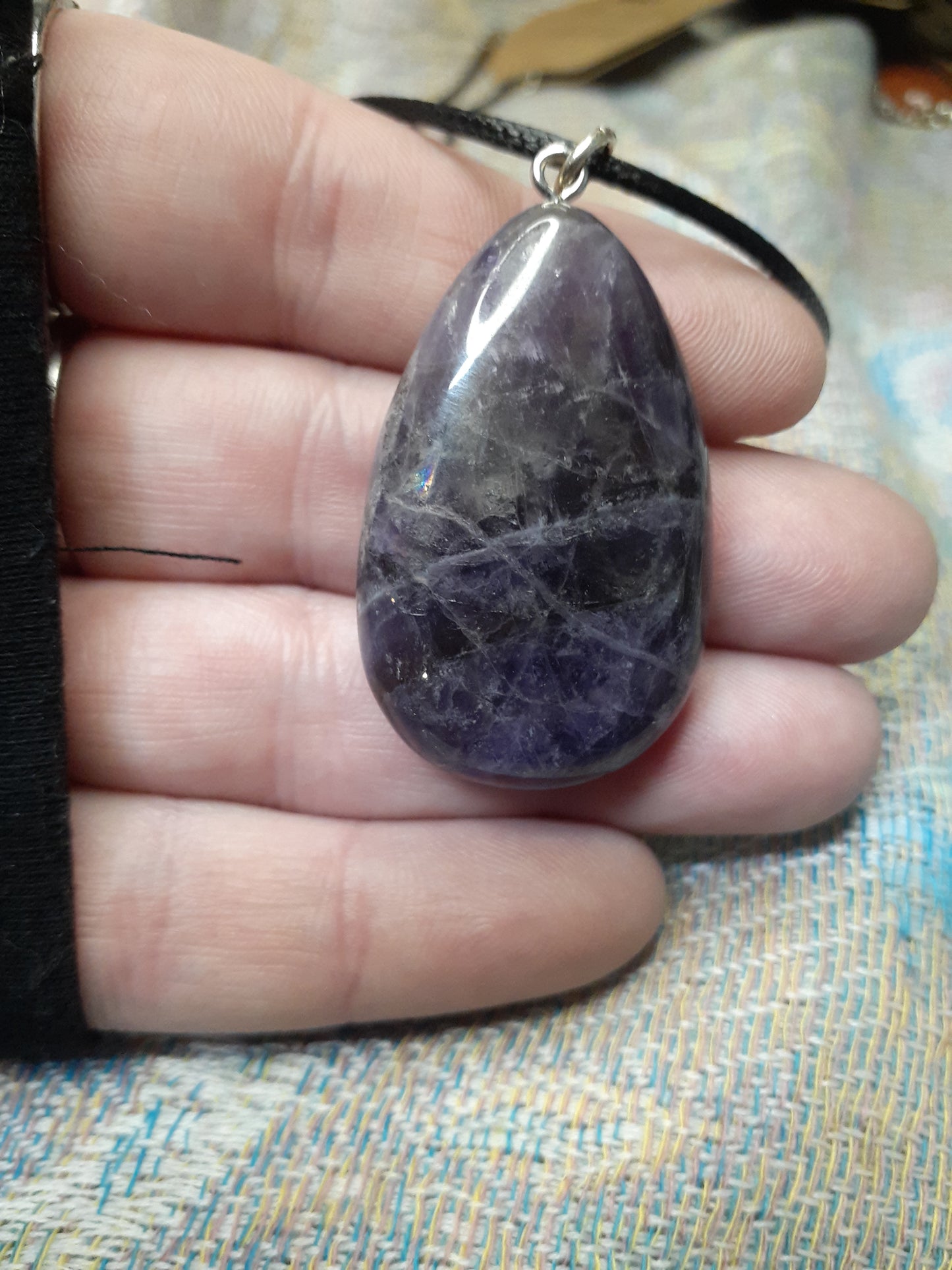 Amethyst Pendant Necklace