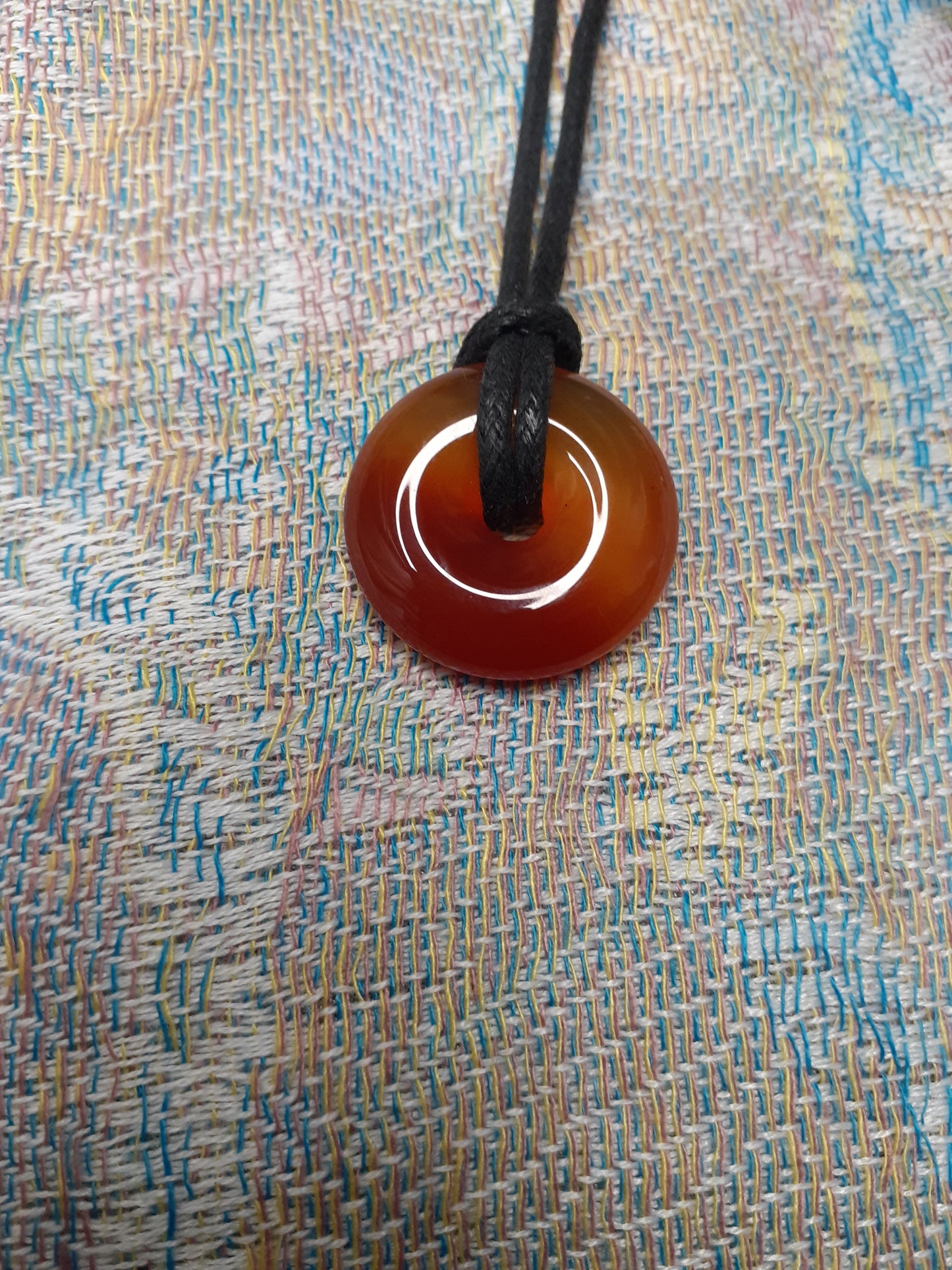 Carnelian Pendant Necklace