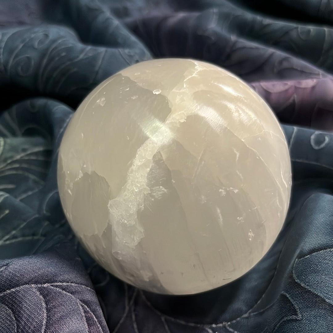 Selenite Sphere