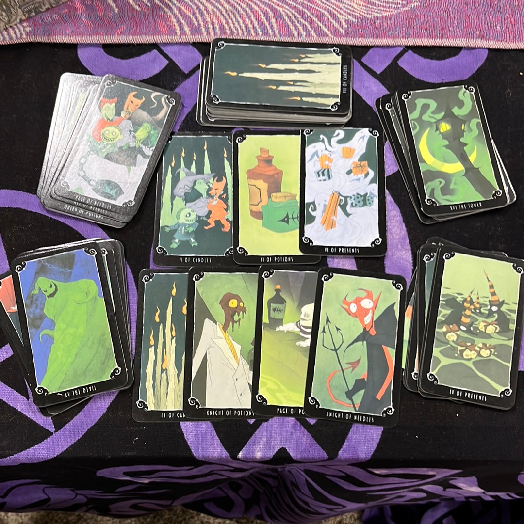 Tim Burton’s The Nightmare Before Christmas Tarot Deck