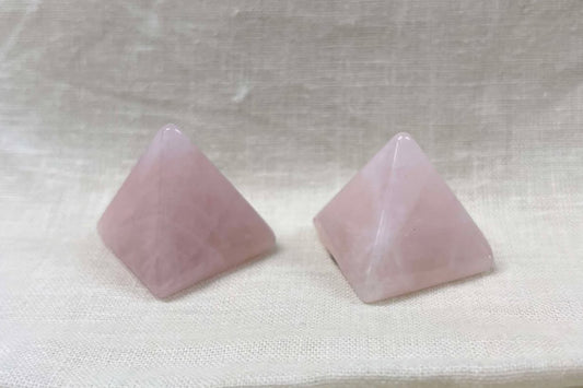 Rose Quartz Pyramid - Small