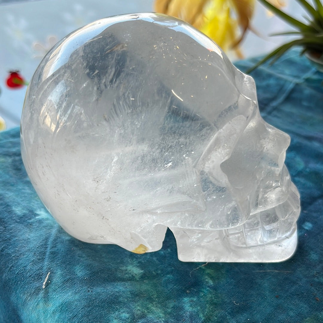 Clear Quartz Skull