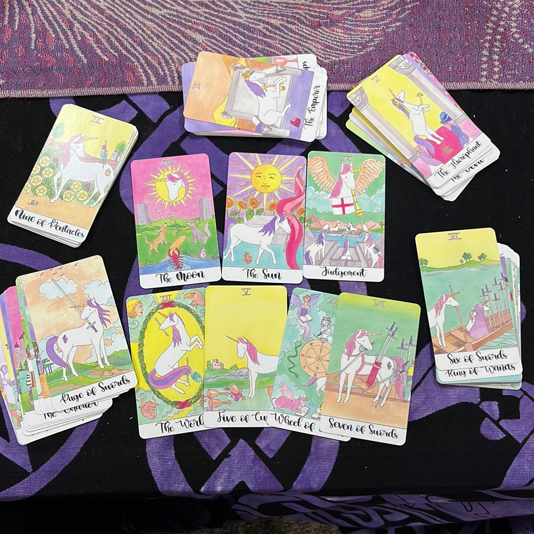 Crystal Unicorn Tarot