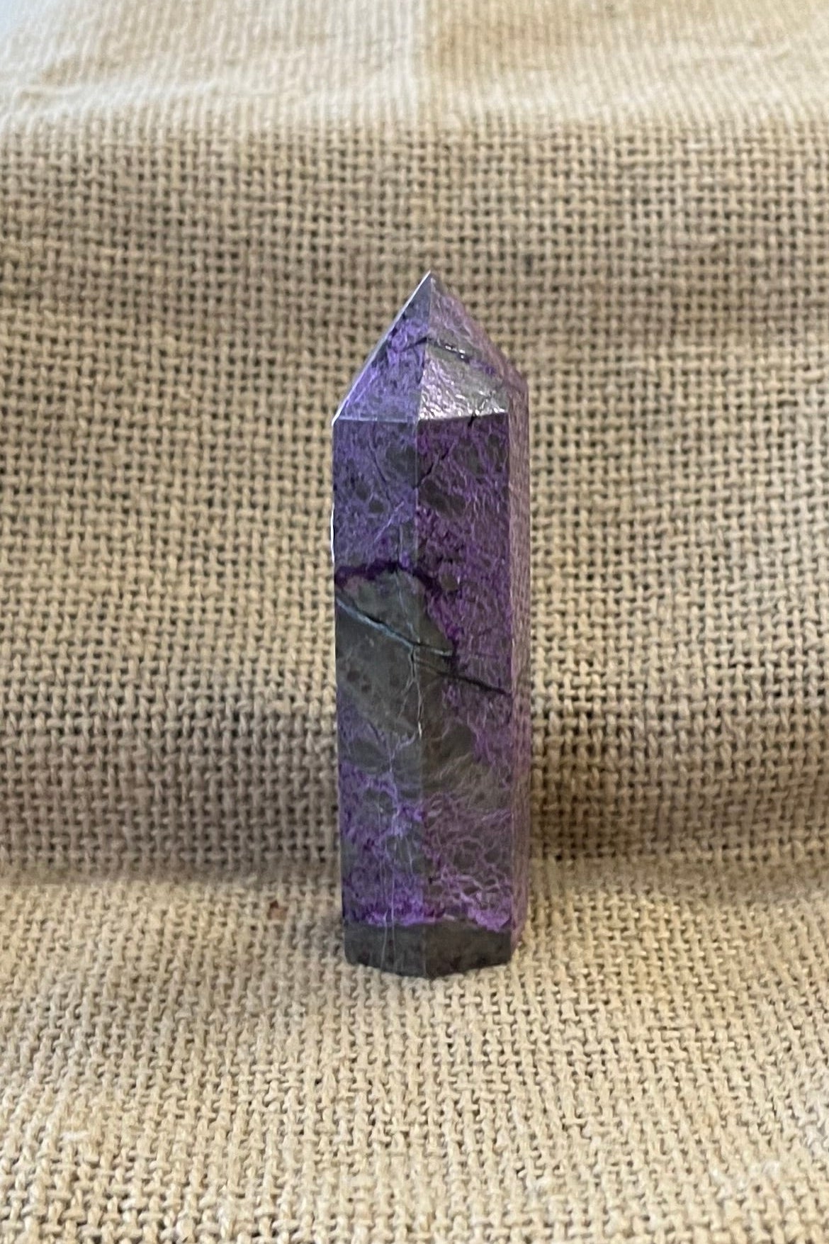 Sugilite 6-Sided Tower