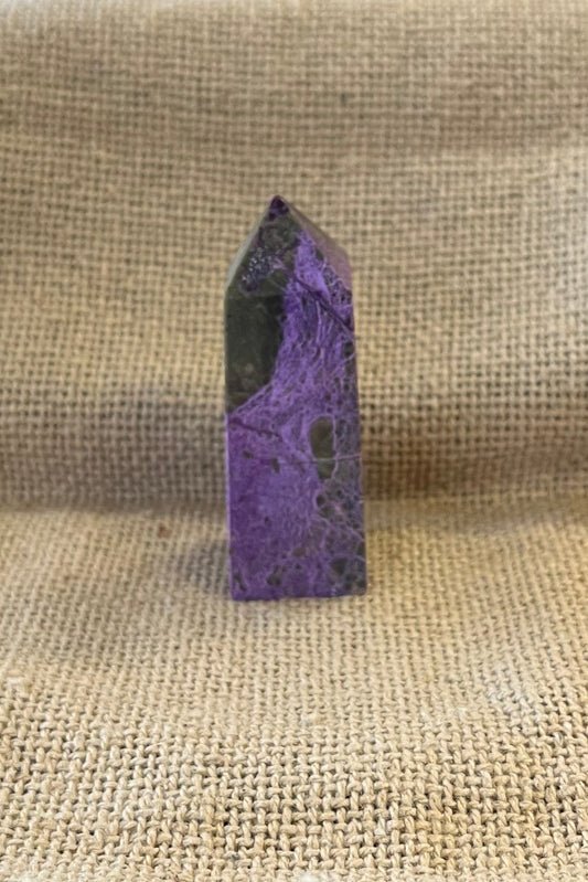 Sugilite 4-Sided Tower