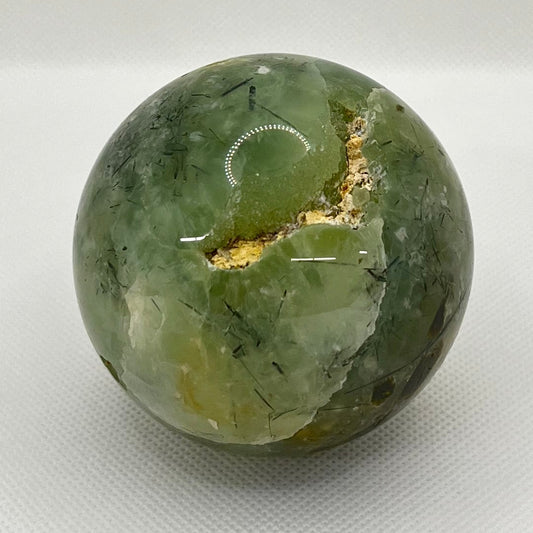 Prehnite Crystal Sphere