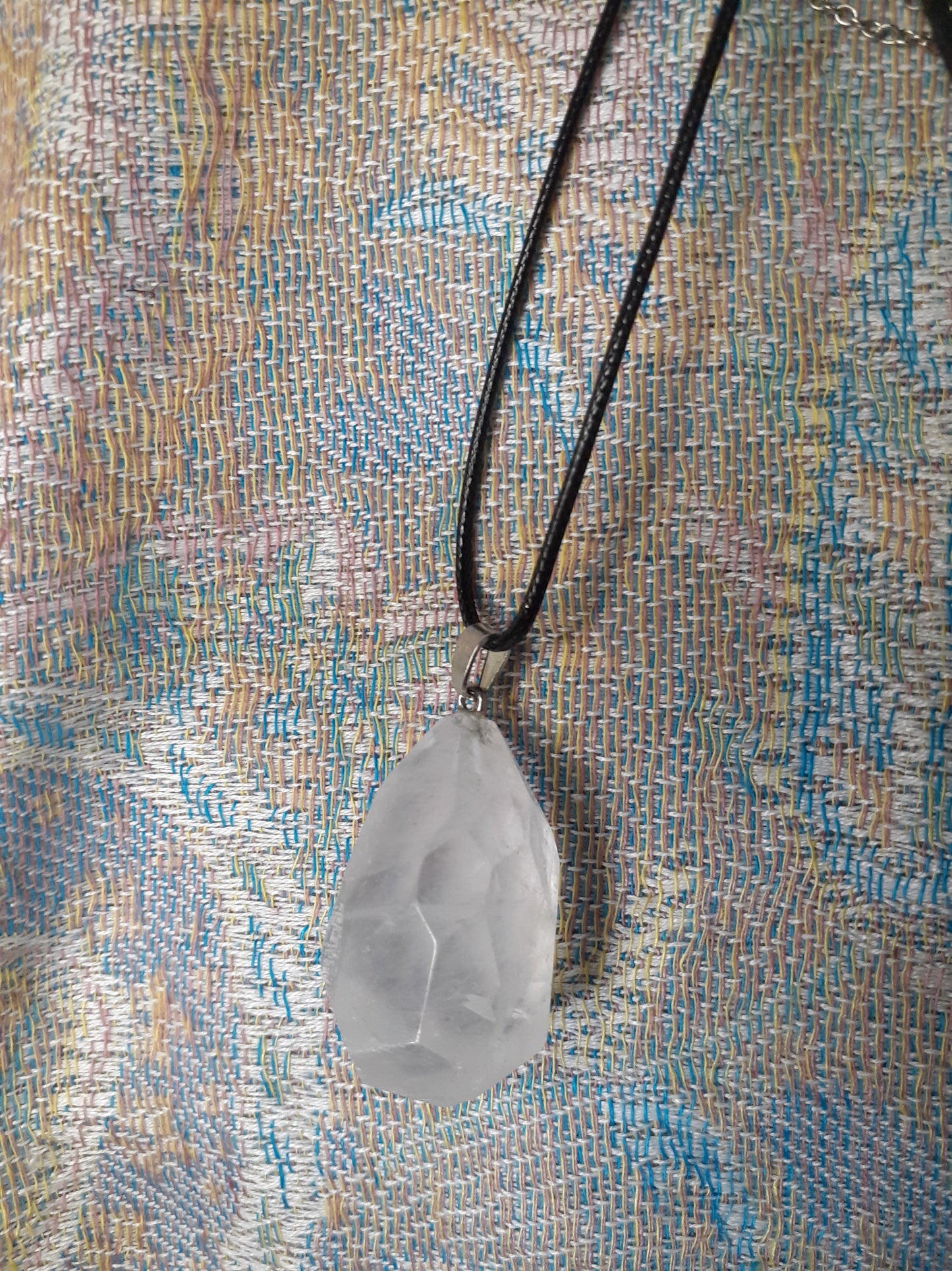 Clear Quartz Pendant Necklace